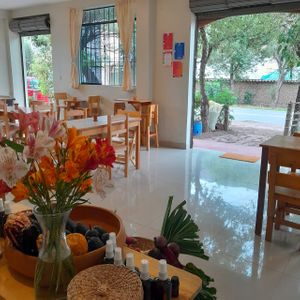 Expect flowing space, lots of natural light and a serene, minimalist, natural atmosphere! at Pajarito Sano in Yucay