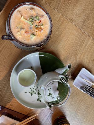 Vegan Coconut Milk Soup with Tofu   at Papa Mi in Xanten