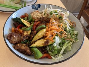   at Easy Vegan in Richmond