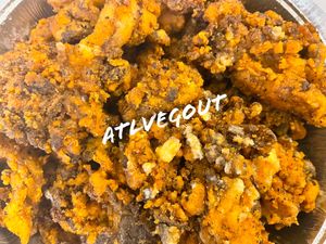 Oyster mushrooms - largee   at Shawnee's Goodies Vegan Bakery & Cafe in Lilburn