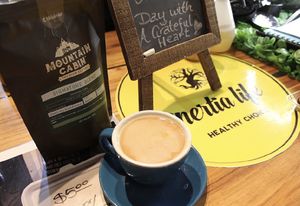 Organic Dairy Free Coffee  #Veganuary at Inertia Life  in Fremantle