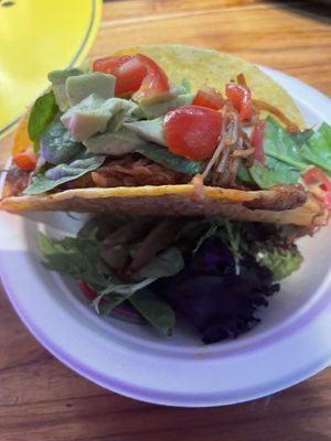 Pulled Mushroom Vegan Taco #Veganuary at Inertia Life  in Fremantle