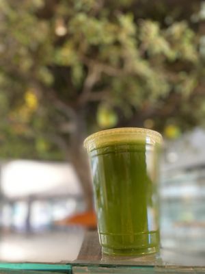 Green Energy!! Delicious 😋  at Lean and Green Cafe in La Jolla