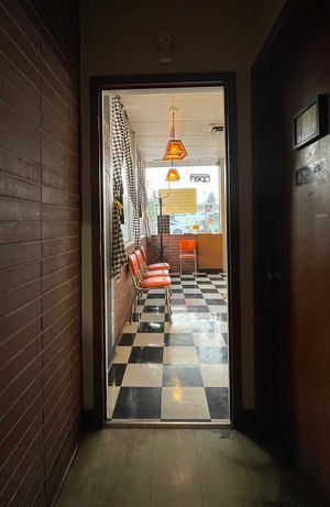 Interior  at Cornbread Cafe in Eugene