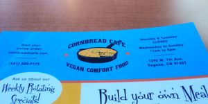  at Cornbread Cafe in Eugene
