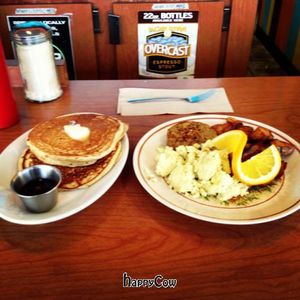 Huge vegan breakfast! at Cornbread Cafe in Eugene