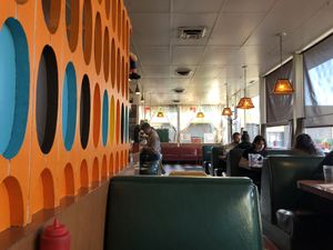 Diner at Cornbread Cafe in Eugene