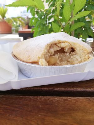 Apple pie at StoArtos Coffee Bakery in Larnaca