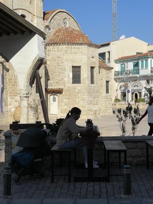   at StoArtos Coffee Bakery in Larnaca