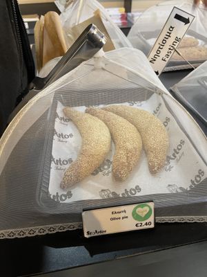   at StoArtos Coffee Bakery in Larnaca