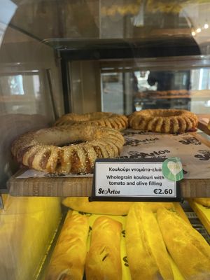   at StoArtos Coffee Bakery in Larnaca