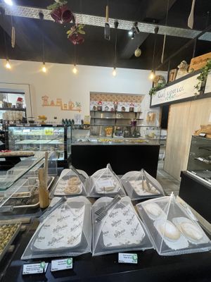   at StoArtos Coffee Bakery in Larnaca