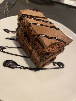 Pastel de chocolate vegano  at La Iguana  in Lloret De Mar