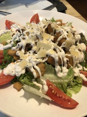 Ensalada Cesar vegana  at La Iguana  in Lloret De Mar