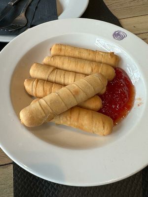 Tequeños at La Iguana  in Lloret De Mar