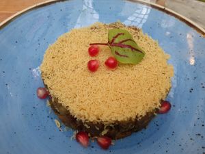 A.A.C (Avocado Aloo Chaat) at Delhi House Cafe in Manchester