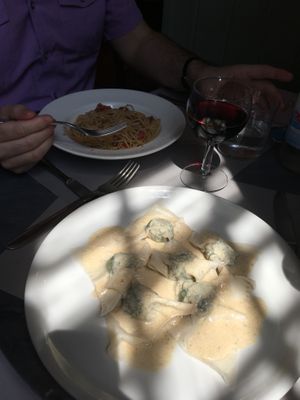 Pasta at 5 e Cinque in Florence