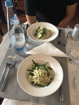 Truffle pesto pasta  at 5 e Cinque in Florence