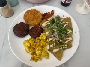 Delicioso desayunó   at Egg Plant in Tijuana