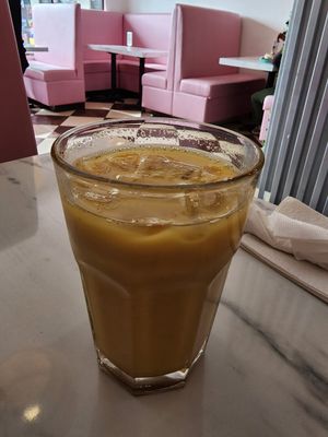 Golden Milk (soy) at Egg Plant in Tijuana