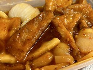 Tofu kung po  at Golden House in Sunderland