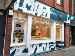 Exterior at Criss Cross Croissants in London