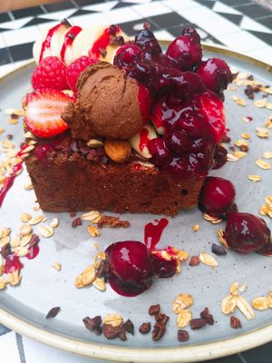 Banana bread at URBEAN in Dresden