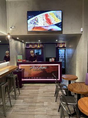 Counter  at Rio Açai Gourmet in Rio De Janeiro