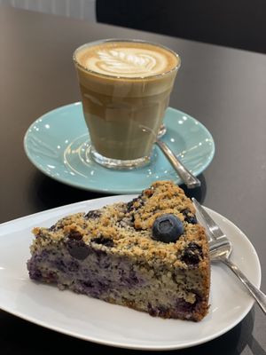 Blueberry Chia Cake  at Sweet Story in Noosaville
