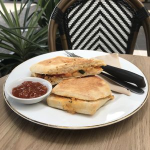 Vegetarian Panini  at Sweet Story in Noosaville
