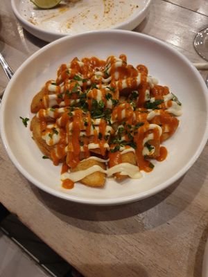 Potatoes at Lucky Ducks in Aldinga