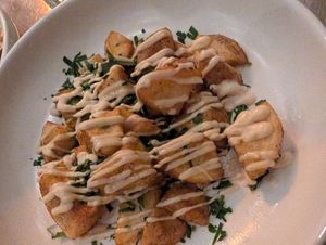 Potatoes at Lucky Ducks in Aldinga