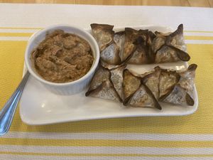 Cashew cheese wrap  at Sylvia's in Cebu