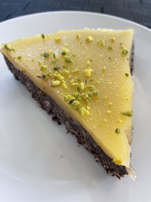 Vegane Zitronentarte  at Café Scheibner in Worpswede