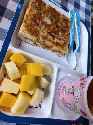 Vegan pb n j kid's meal at Ozark by Food4Thought in Chiang Mai