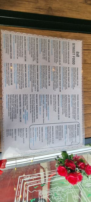 Menu July 24 at 5Tara in Sheffield