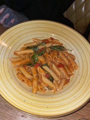 Arrabbiata pasta   at Lili's in Sibiu