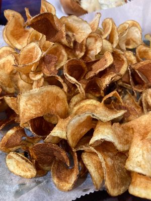 Vegan Potato Chips/ vegetable oil  at Bob G's Wings and Things in Sunrise