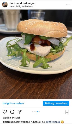   at Herr Liebig Kaffeehaus in Dortmund