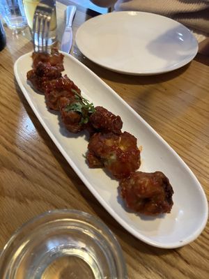 Jomsom cauliflower  at Yarsa Nepalese Cuisine in San Francisco