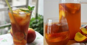 refreshing natural fruit drinks at D'mi Tierra Comida típica in La Fortuna