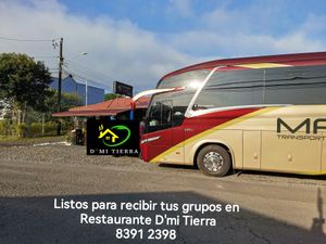 Atendemos grupos previa reservación at D'mi Tierra Comida típica in La Fortuna