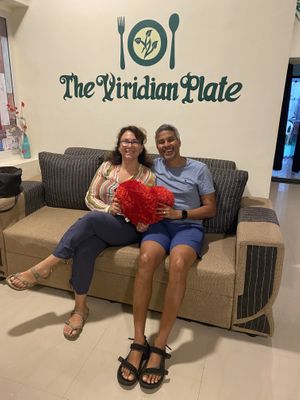 We enjoyed our meals  at The Viridian Plate in Chennai