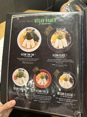 5 Vegan Ramen Options😄  at Onoya Ramen in Honolulu