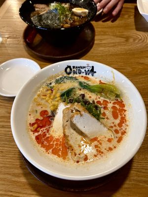 Vegan Tan Tan! Delicious   at Onoya Ramen in Honolulu