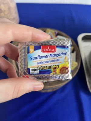 Sunflower butter mmm  at Bulone Resort in Koh Bulon