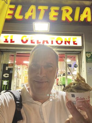   at Il Gelatone in Rome