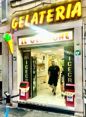 The venue   at Il Gelatone in Rome