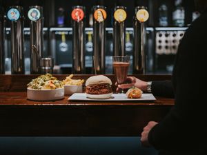 Voici un aperçu de notre offre végan. at The Huggy's Bar - Gerpinnes in Gerpinnes