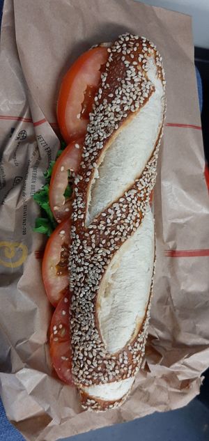 Vegane Humusstange at Kamps - Hbf in Dortmund